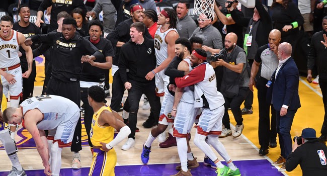 Denver Nuggets, Los Angeles Lakers’ı Süpürerek NBA Finalleri’ne Çıktı (Özet)         ~          Sportrendy