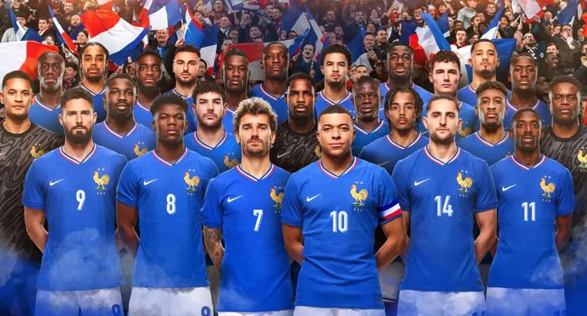 Fransa'nın EURO 2024 kadrosu açıklandı         ~          Sportrendy